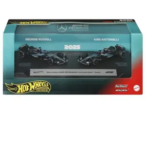 Mattel Véhicule Formula 1 Team Mercedes-amg Petronas 1:64
