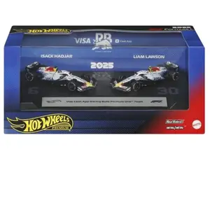 Mattel Véhicule Formula 1 Team Visa Cash App Racing Bulls 1:64