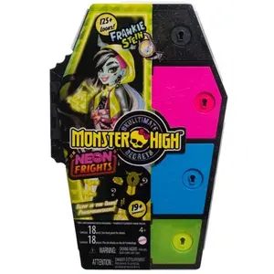 Comparateur de prix : Mattel Monster High - Casier Secrets Frankie Stein - Poupée - 4 Ans Et +