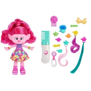 Poupée Mattel Trolls 3 Poppy Cheveux à Paillettes pas cher