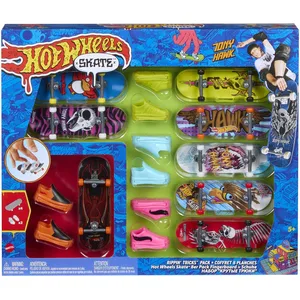 Coffret Hot Wheels 8 Finger Skate Mattel - Le Coffret pas cher