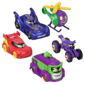 Fisher-price-batwheels-a de 5 véhicules a l'échelle 155 hml21 MATHML21 pas cher