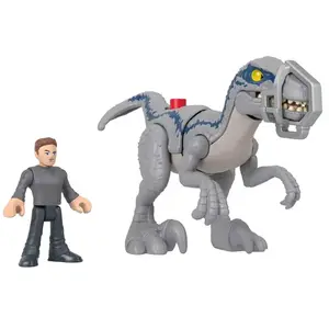 Fisher-Price Figurine Imaginext : Jurassic World : Blue en fuite Coloris Unique
