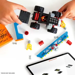 Comparateur de prix : Jeux de voiture Mattel Hot Wheels Monster Trucks Bone Shaker Crush Course Mega Construx TU