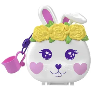 Comparateur de prix : Polly Pocket - Coffret Jardin Lapin - Coffret Mini Figurines - 4 Ans Et +