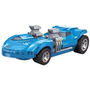 Jeux de voiture Mattel Hot Wheels Twin Mill Mega Construx TUVendu parkaufland