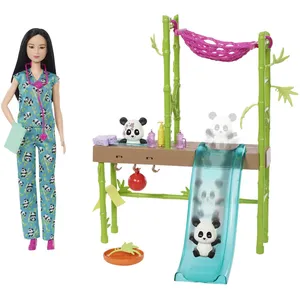 Mattel Barbie - Panda Care And Rescue Playset (Hkt77) pas cher