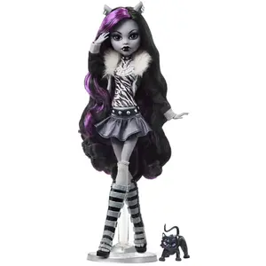 Monster High Drame Au Cinema - Poupee Clawdeen Wolf pas cher