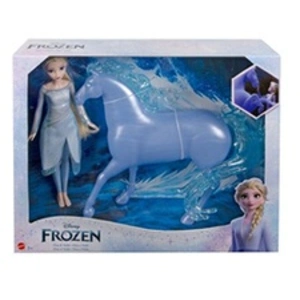Comparateur de prix : Mattel Disney-La Reine des Neiges 2-Elsa et Nokk-Coffret poupée et cheval HLW58