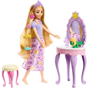 Comparateur de prix : Mattel Disney Princess Avec Coiffeuse Pour Poupée Raiponce
