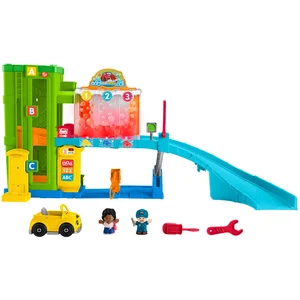 Fisher-Price Mattel Fisher Price Centre De Voitures Des Petits Gens (nordiques) (hrc60) pas cher