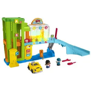Comparateur de prix : Jeu d'éveil Mattel Fisher-Price Little People Le Garage Lumineux