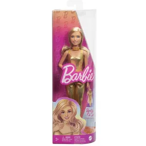 Comparateur de prix : Barbie-Fashionistas 222-Poupée avec cheveux blonds ondulés HRH19 TU