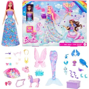 -Calendrier De L'Avent Barbie Dreamtopia-Poupée Et Accessoires Hrg90 pas cher