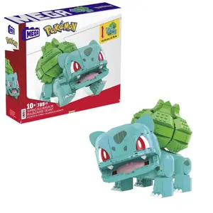 MEGA-Pokémon-Bulbizarre Géant, 1 figurine articulée (355 pcs) HNT96 pas cher