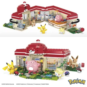 Comparateur de prix : Pokémon Kit de construction Mega Construx - Forest Center 648 Pièces TU