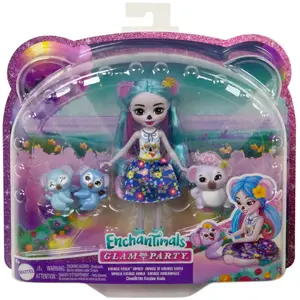 Comparateur de prix : Mattel Enchantimals - Coffret Famille De Koala - Mini Poupée - 4 Ans Et +