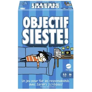Mattel Games - Sarah's Scribbles - Jeu De Cartes Procrastina pas cher