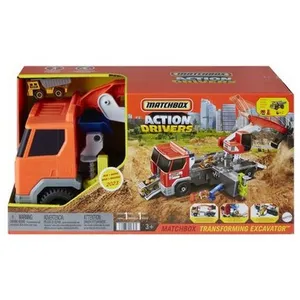 Comparateur de prix : Matchbox Pelleteuse Voiture Transformable