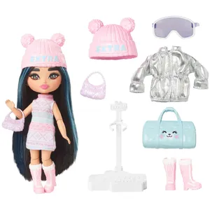 Comparateur de prix : Mattel Barbie - Poupée Mini Extra Cool - Poupée Mannequin - 3 Ans Et +