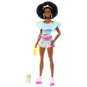 Barbie Poupée Day & Play Fashion Skates pas cher