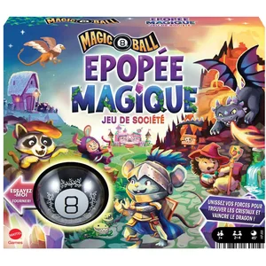 Mattel Games - Magic 8 Ball Épopée Magique-Jeu de société pour toute la famille HPJ68 pas cher