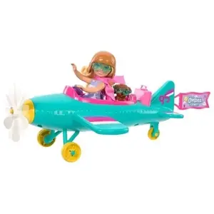 Comparateur de prix : Barbie-Chelsea Can Be -Avion et poupée-Coffret avec accessoires HTK38