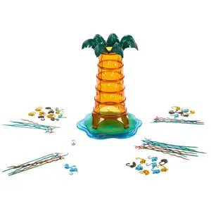 Comparateur de prix : Jeu De Société Sos Ouistiti: Panique Dans L'arbre Mattel - La Boite