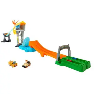 Hot Wheels Circuit De Voitures Racerverse Jurassic World pas cher