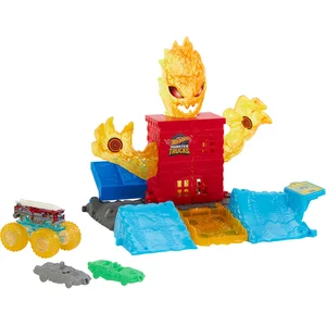 Comparateur de prix : Hot Wheels Power Smashers 5 Alarme Tour Smash Out Camion