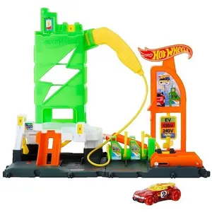 Comparateur de prix : Hot Wheels Station De Recharge Pour Voitures électriques En Ville