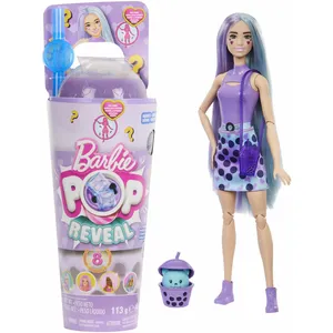Comparateur de prix : Barbie-Pop Reveal-Poupée parfumée série Bubble Tea avec accessoires HTJ19