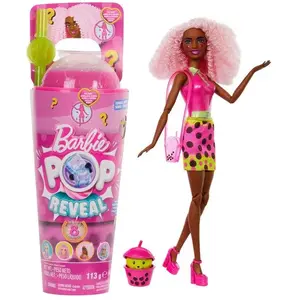 Comparateur de prix : Barbie-Pop Reveal-Poupée parfumée série Bubble Tea avec accessoires HTJ20