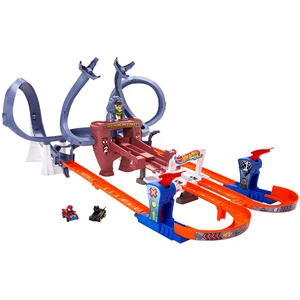 Hot Wheels Piste Web Racerverse Spiderman pas cher