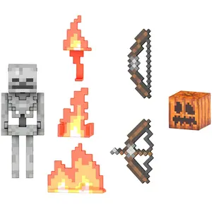 Comparateur de prix : Mattel Minecraft - Figurine Diamond Level Squelette 14 Cm