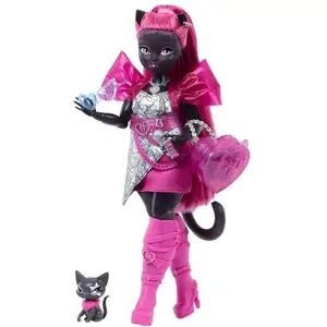Mattel Poupée Catty Noir - Monster High