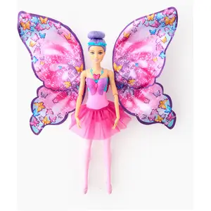 Comparateur de prix : Mattel Barbie-De Danseuse À Papillon-Poupée Transformation 2 En 1 Hxj10