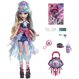 Monster High-Poupée Lagoona Blue avec tenue pour le Monster Fest HXH82 pas cher