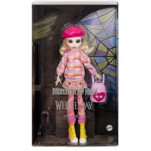 Comparateur de prix : Mattel Monster High-Enid Sinclair-Poupée En Tenue Rose Avec Accessoires