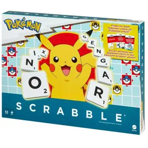 Pokémon jeu de plateau Scrabble *ALLEMAND*  - Mattel Jeu de plateau et accessoires  - MATTHXT28  pas cher