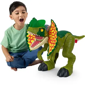Comparateur de prix : Fisher-Price Mattel Imaginext - Jurassic World - Dilophosaurus - Figurine Dinosaure - 3 Ans Et +