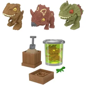 Mattel Jurassic World-Dinos dévoreurs-Mini dinosaure avec surprises HVB29 pas cher