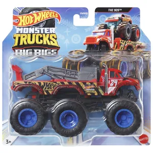 Comparateur de prix : Mattel Hot Wheels Monster Trucks-Assortiment de gros engins ? l’?chelle 1/64 - Hot Wheels - HWN86