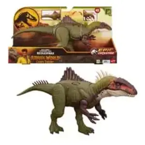 Comparateur de prix : Mattel Jurassic World-Affrontement Féroce-Figurine Articulée Becklespinax Hxf52