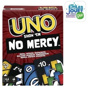 Comparateur de prix : UNO NO MERCY - Uno Show 'Em No Mercy - Jeu de cartes Mattel Games