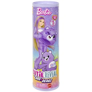 Comparateur de prix : Poupée Barbie Cutie Reveal Bisounours Tougentille Mauve - 3 Ans+- Jcn94