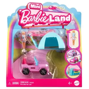 Comparateur de prix : Barbie-poupée Et Véhicule Mini Barbieland-assortiment Hyf38 Rose