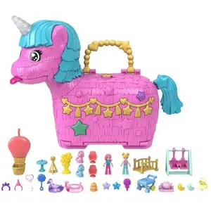 Comparateur de prix : Polly Pocket Poupée Boîte Fenêtre Pour La 35e Soirée Spéciale Licorne