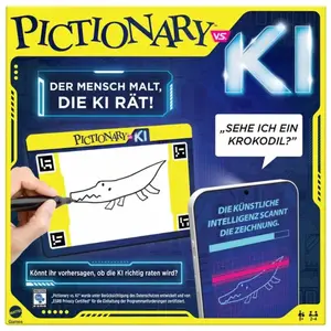 Mattel Games Pictionary VS AI, Version: Allemande, HYH74 pas cher