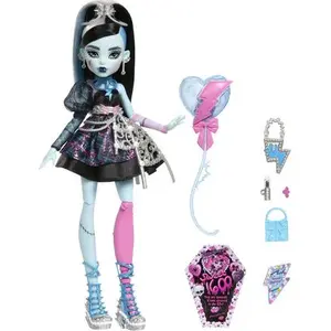 Comparateur de prix : Mattel Poupée Monster High Anniversaire 16 Ans Frankie Stein